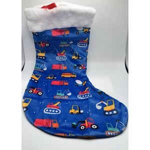 Brand New Working Cane Truck Tractor Machinery Christmas Stocking